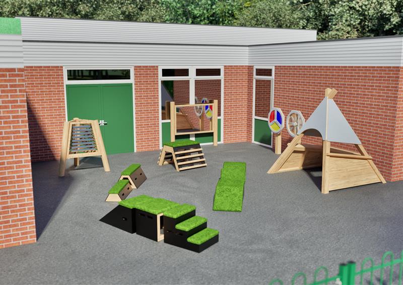 Playground bundles of outdoor learning and play resources